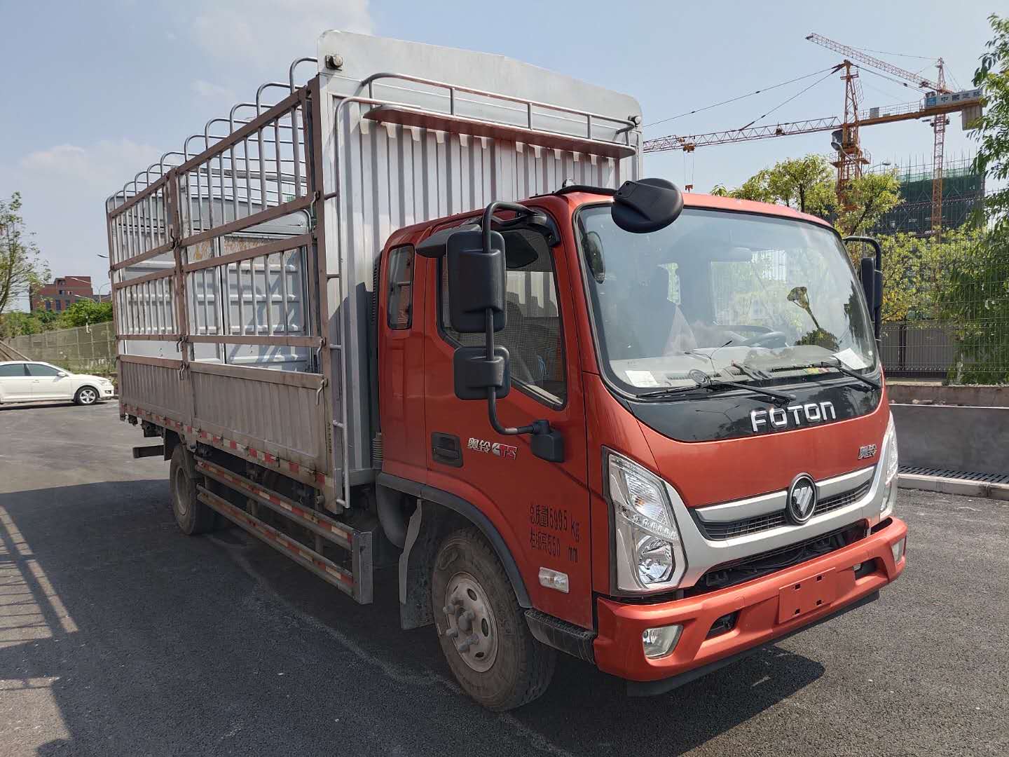 第14批次BJ5168CCY-F1倉柵式運輸車