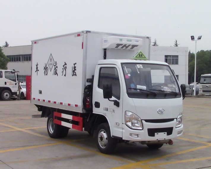 第14批次JHW5030XYYS6醫(yī)療廢物轉(zhuǎn)運車