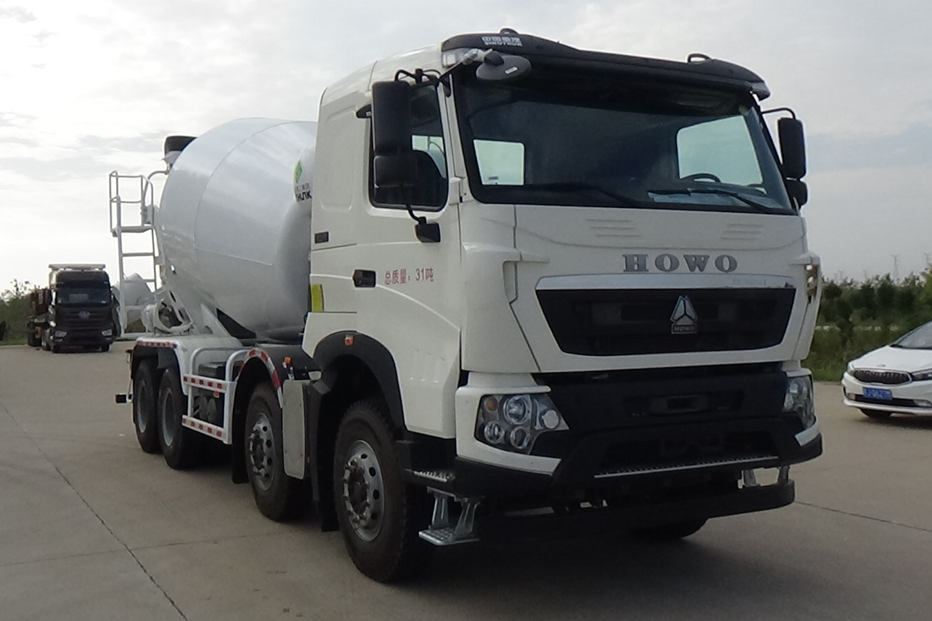 第14批次ZZ5317GJBV296HE1混凝土搅拌运输车